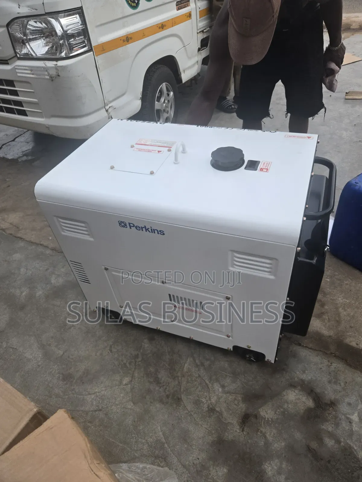 5 Kva Diesel Perkins White Airlcool Generator
