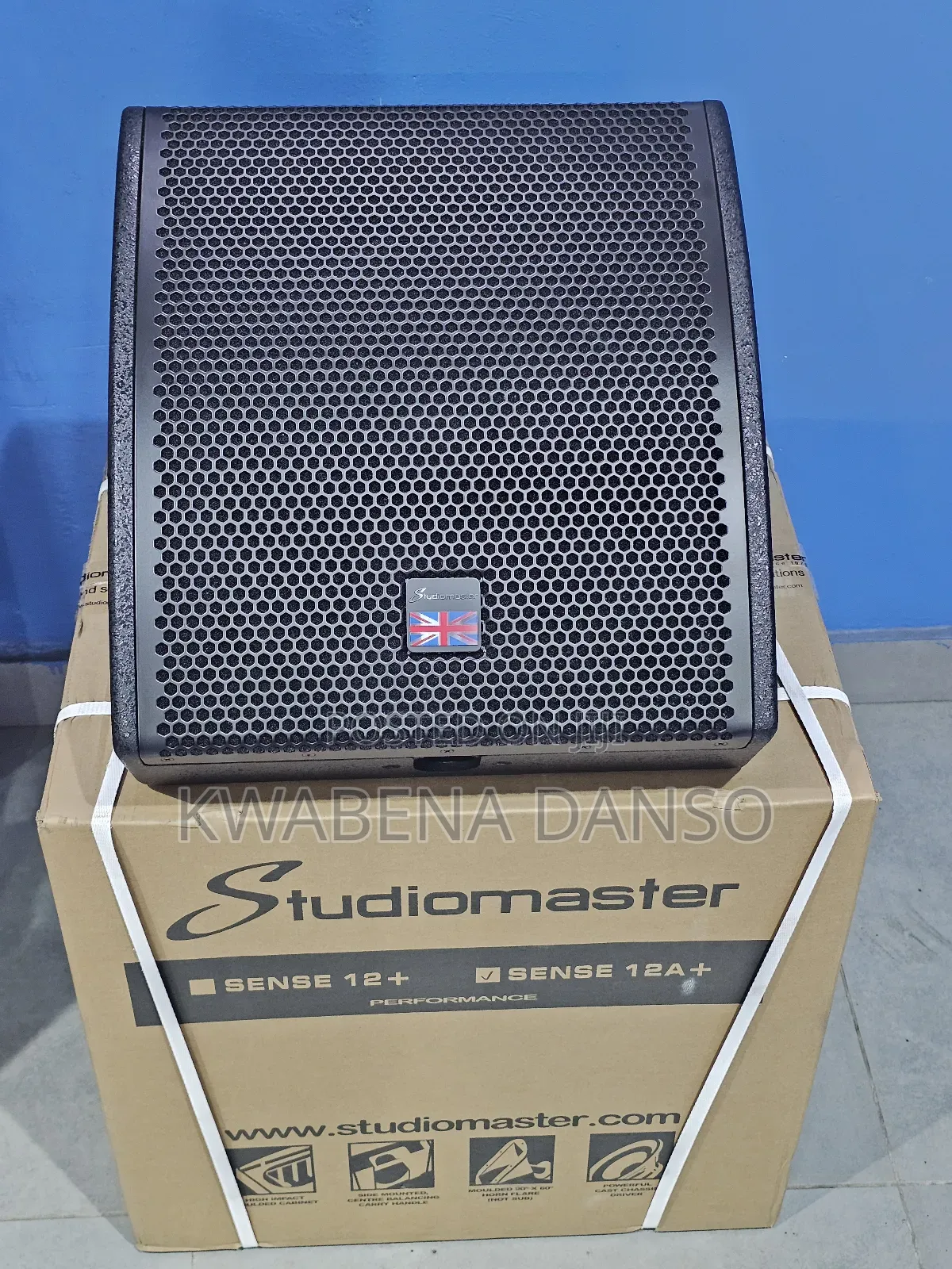 Studiomaster Sense 12a+ 12" 1200 Watts Active Monitor