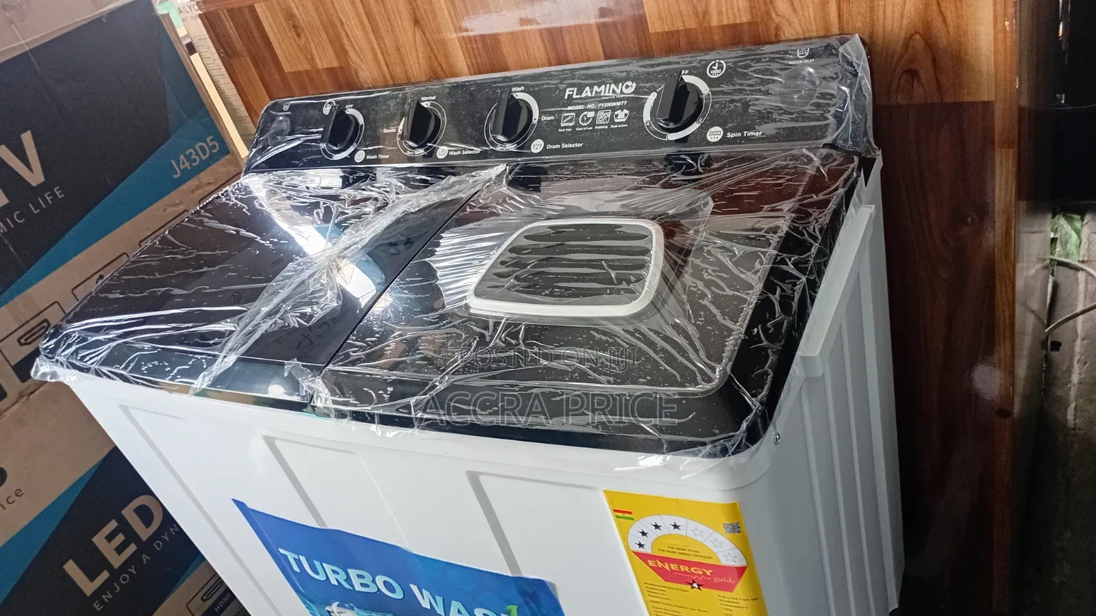 The Living Washing Machine Flamino12kg Semi Automatic Washing Machine