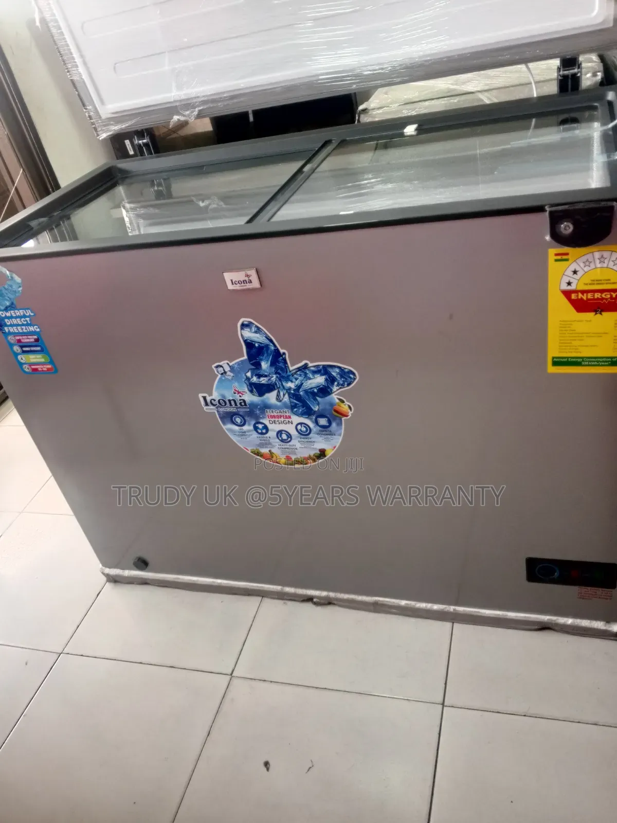 Icona Quick Frost 291liters Deep Freezer