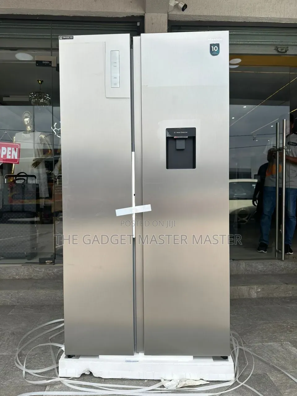 Hisense Rs3p725nmi 670litres Side by Side Refrigerator