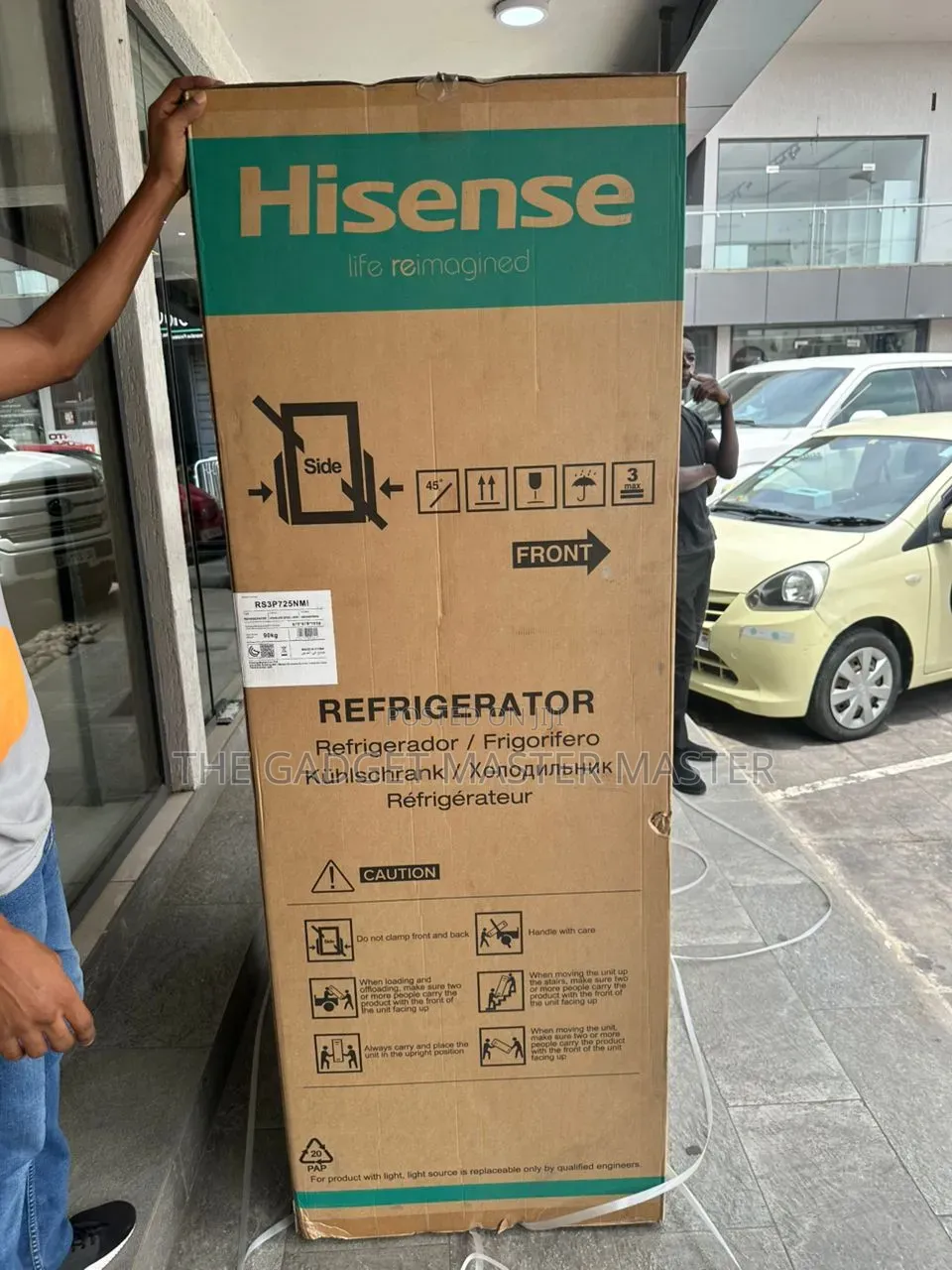 Hisense Rs3p725nmi 670litres Side by Side Refrigerator