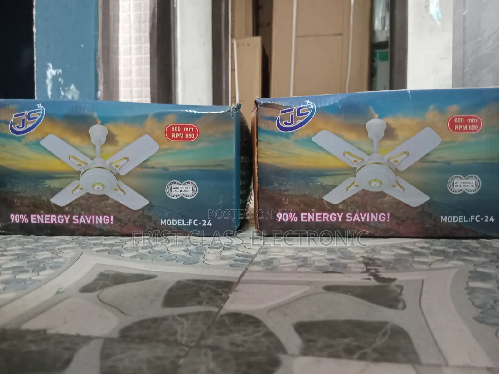 Js Fc-24 Ceiling Fan Everyday Cooling Stability