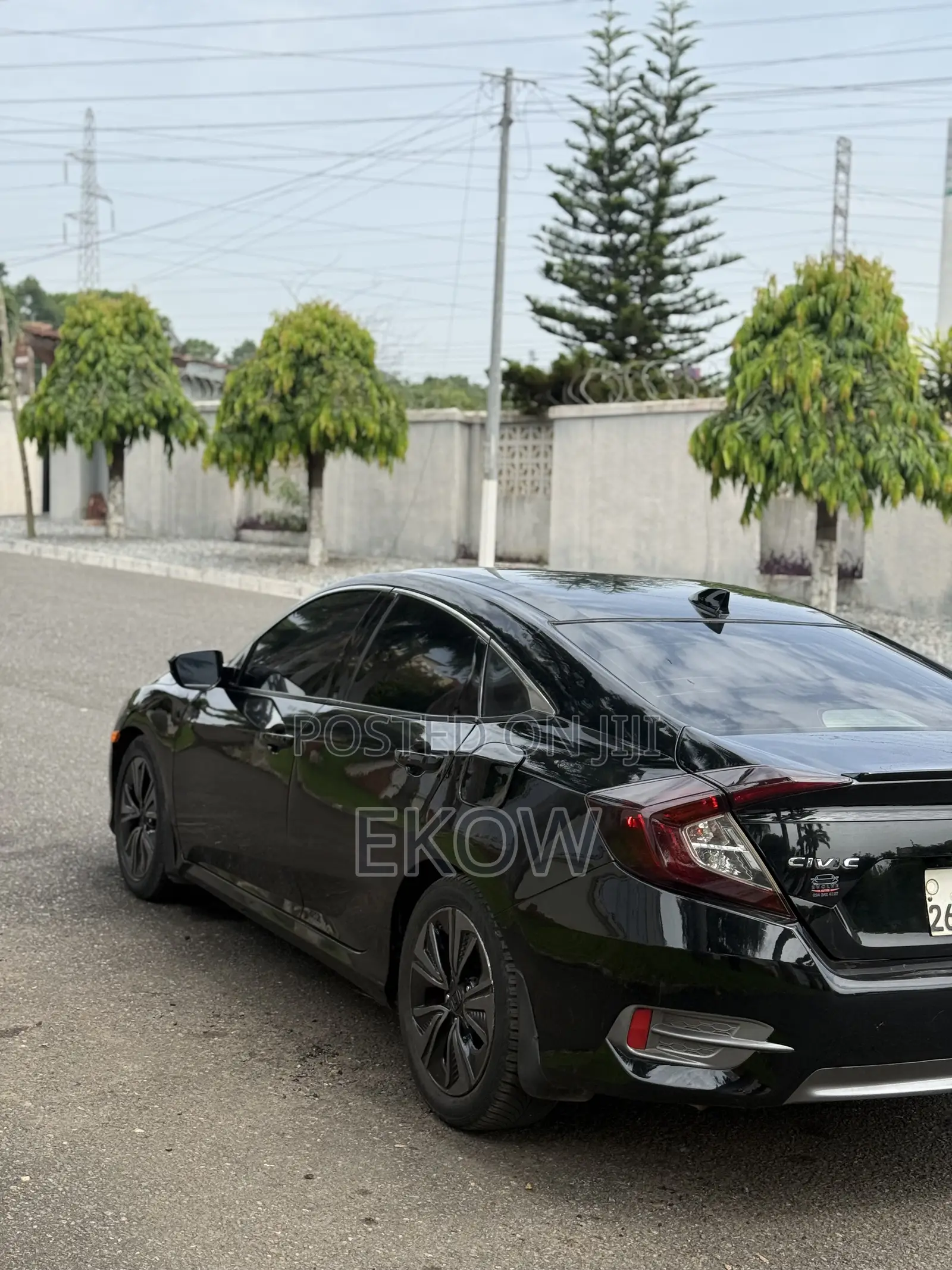 Honda Civic EX-L 4dr Sedan (1.5L 4cyl) 2016 Black