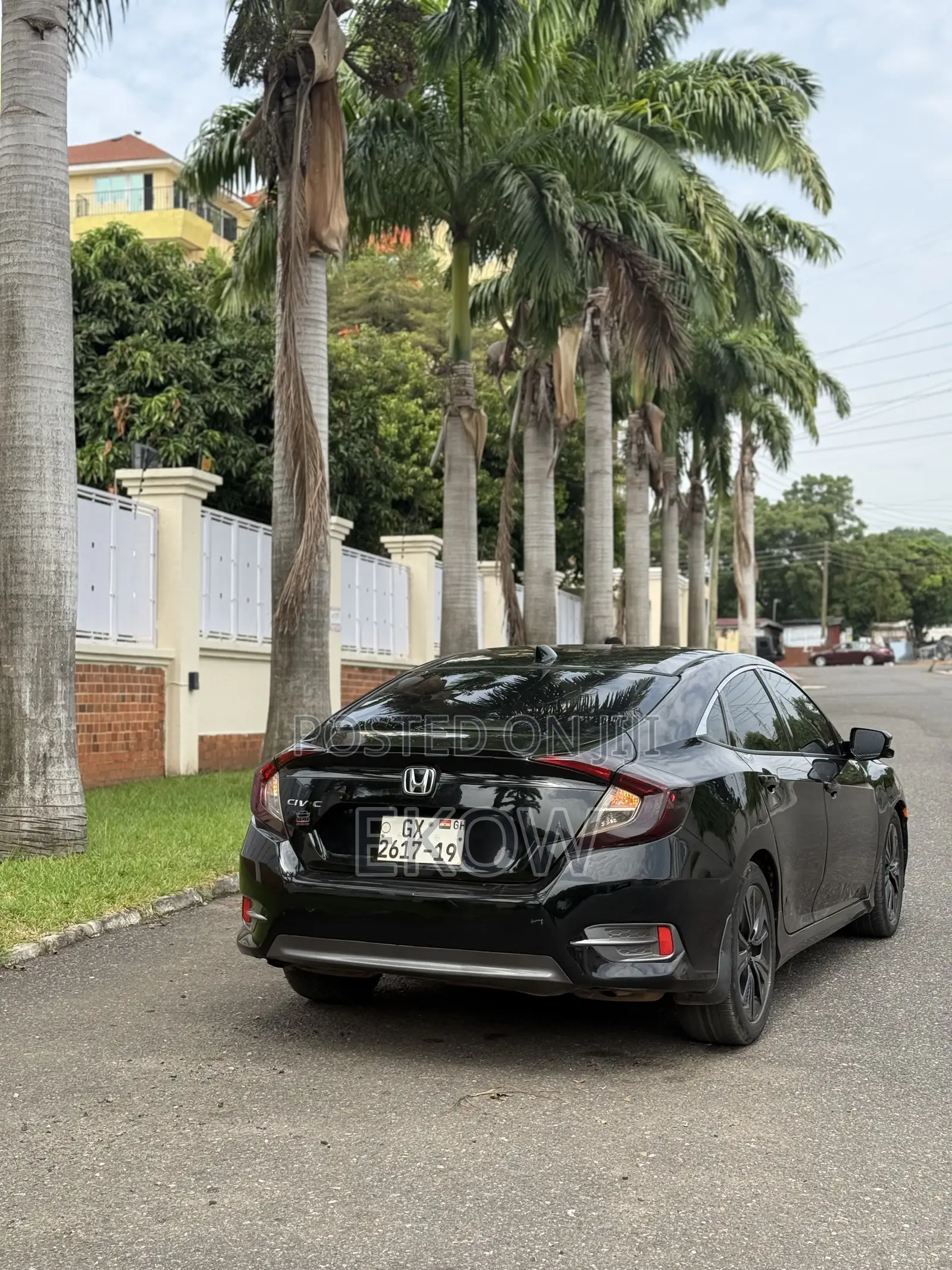 Honda Civic EX-L 4dr Sedan (1.5L 4cyl) 2016 Black