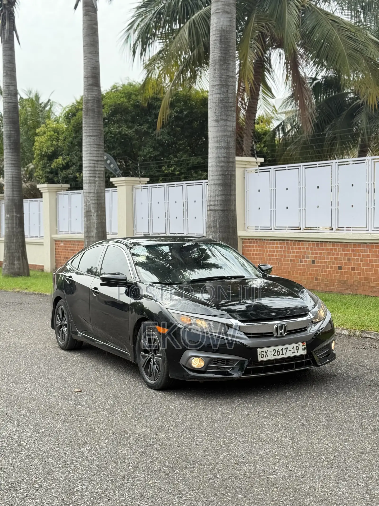 Honda Civic EX-L 4dr Sedan (1.5L 4cyl) 2016 Black