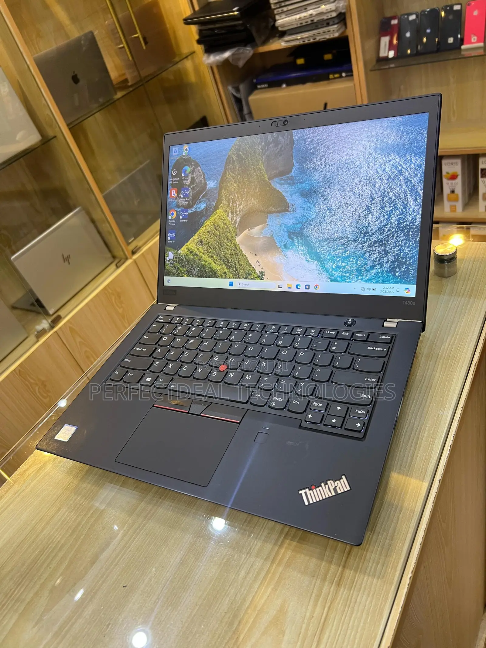New Laptop Lenovo ThinkPad T480s 24GB Intel Core i7 SSD 256GB