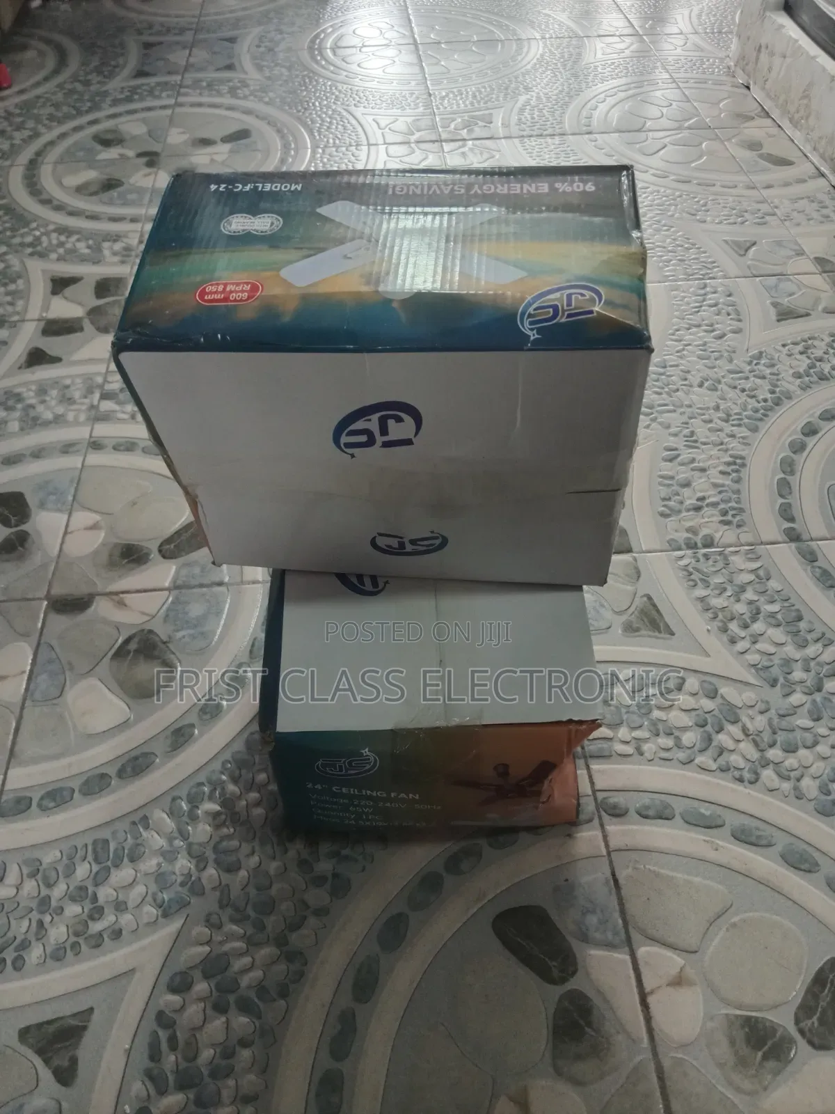 Js Fc-24 Fan Stable Cooling Long Lasting Build