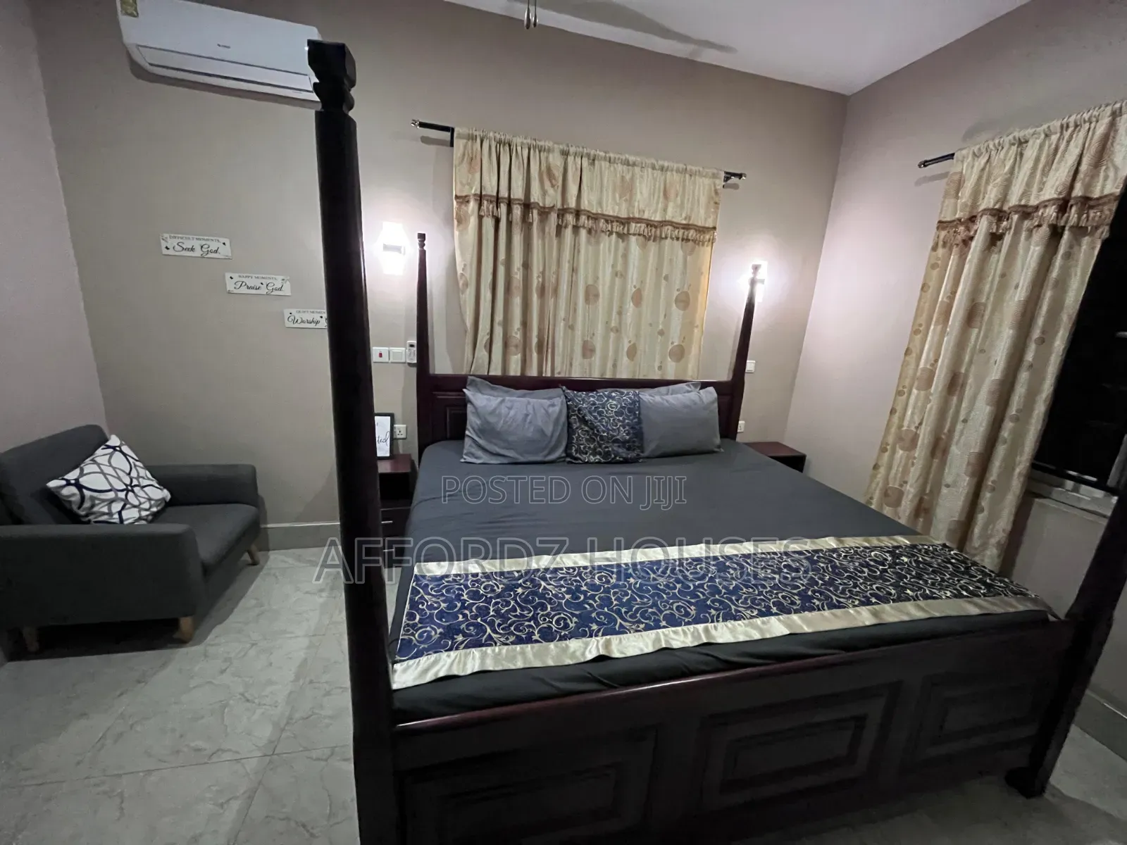 Furnished 3bdrm Apartment in Royal Palm Street, Tseaddo for rent