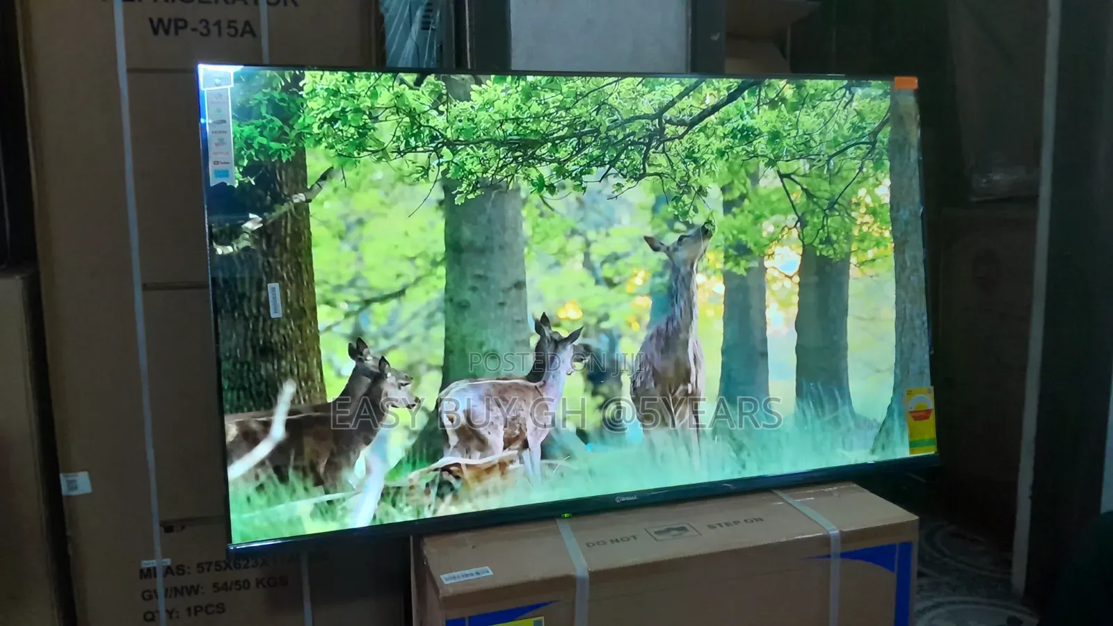 Sigma 55” Smart Tv – Sleek Design With Powerful Performance