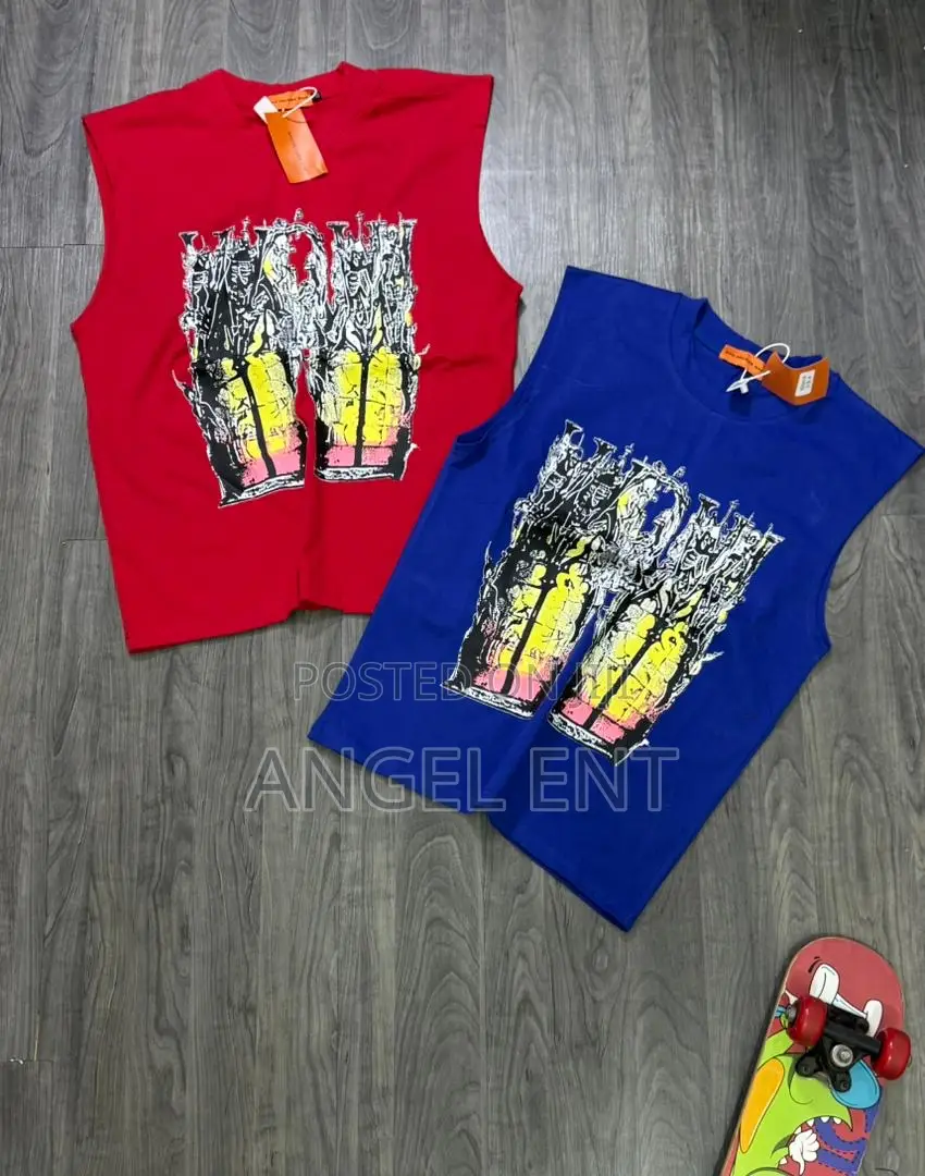 Rhude Sleeveless Tops Available as Seen (Location: Kumasi)