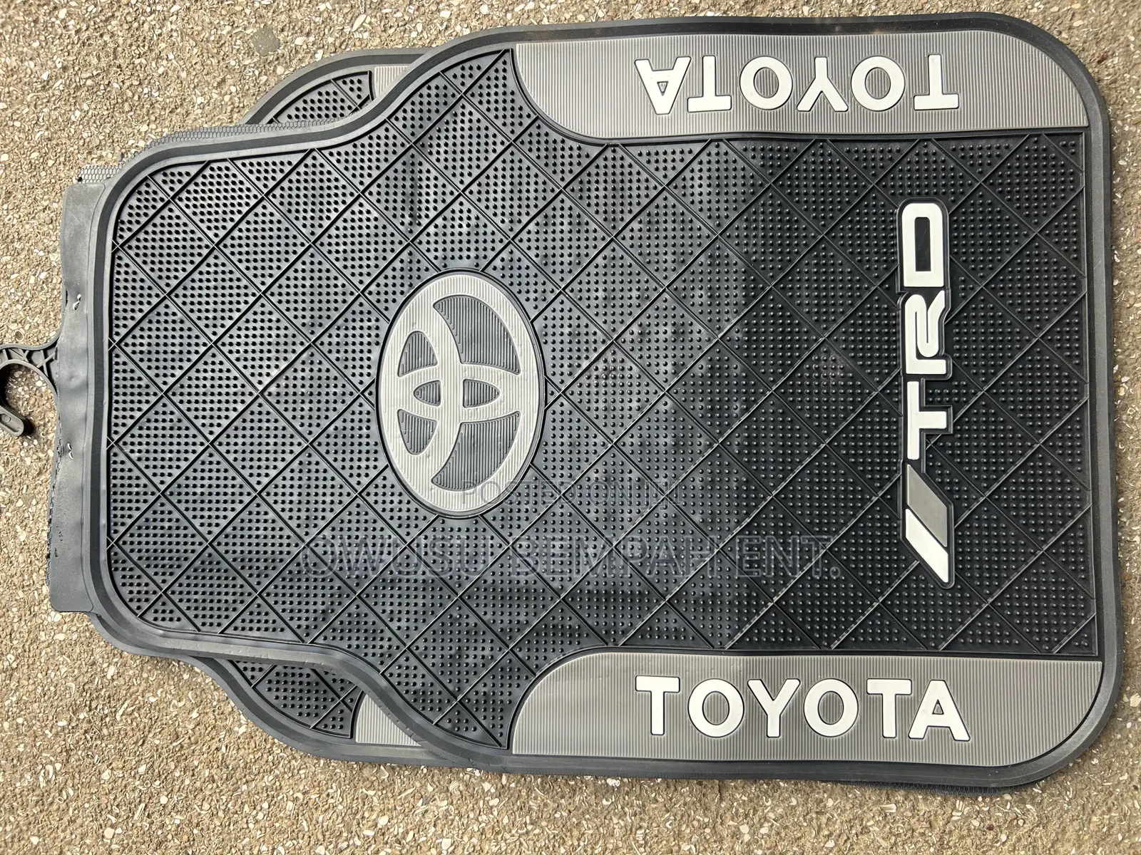 Toyota Mat Ash Black Floor Mat