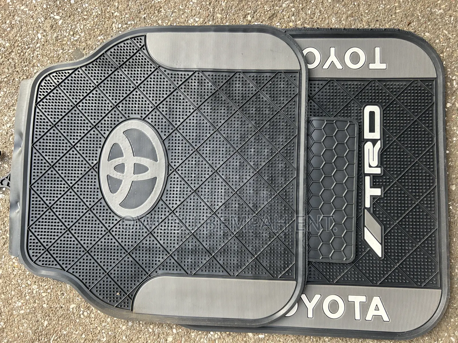 Toyota Mat Ash Black Floor Mat