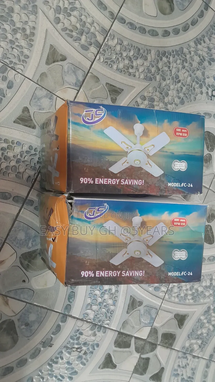 Js Fc-24 Ceiling Fan – Quiet Efficient Cooling Solution