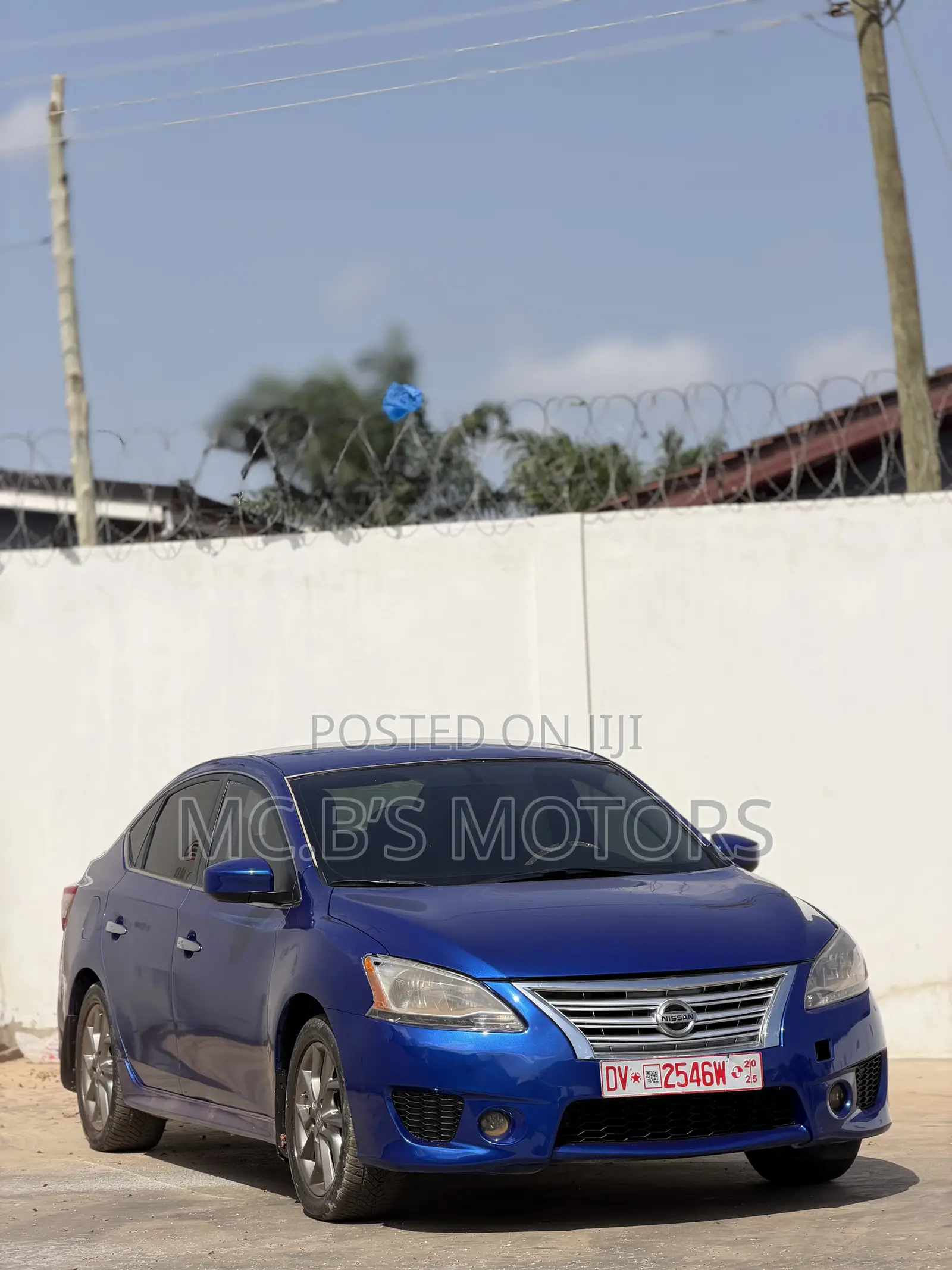 Nissan Sentra 2016 Blue