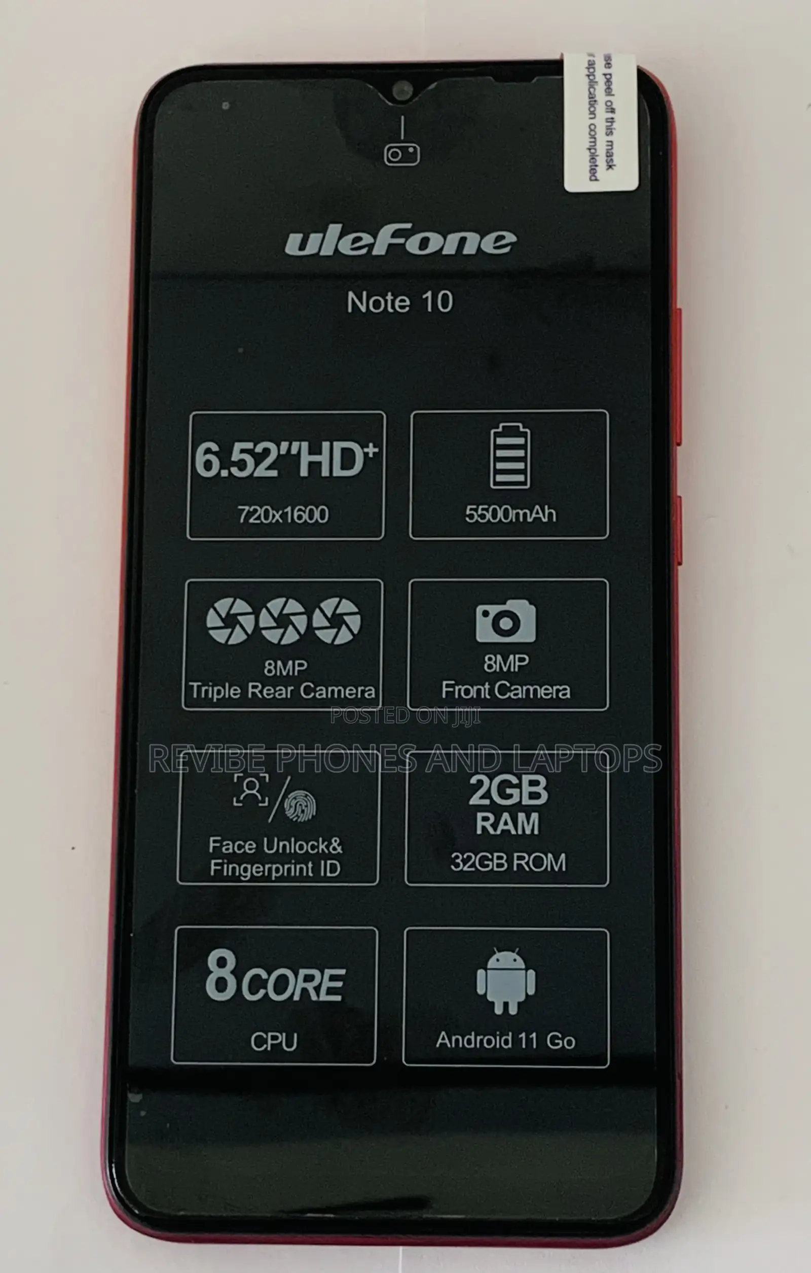 New Ulefone Note 10 32 GB Red