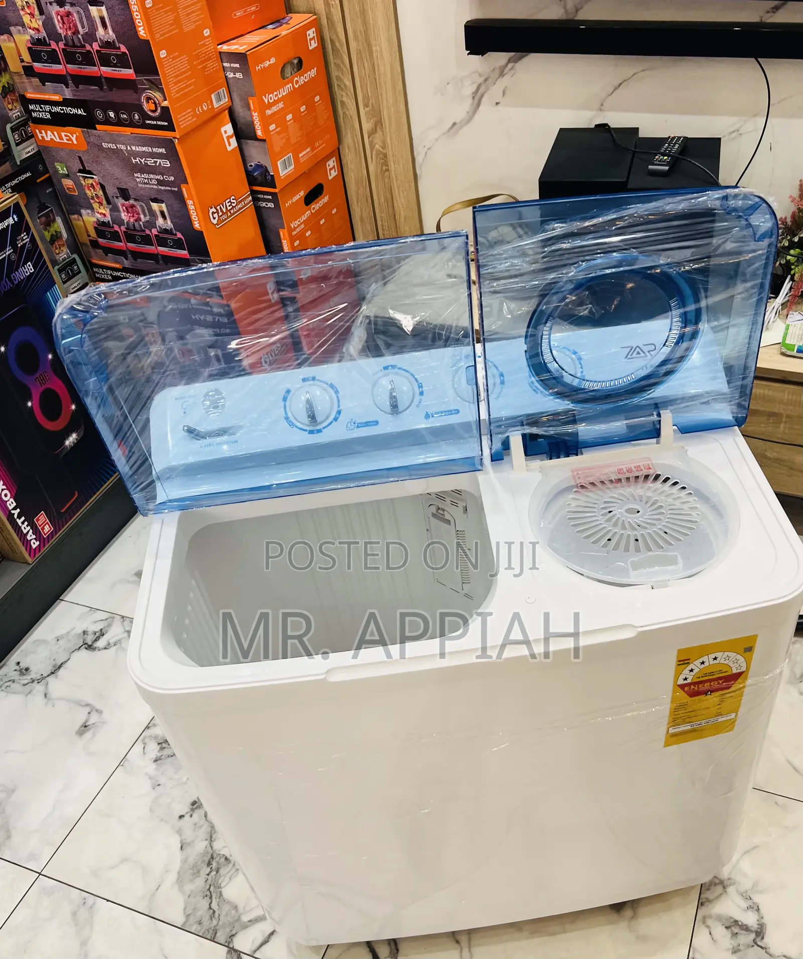 Premium Zara 11kg Washing Machine With Air Drying Technology.