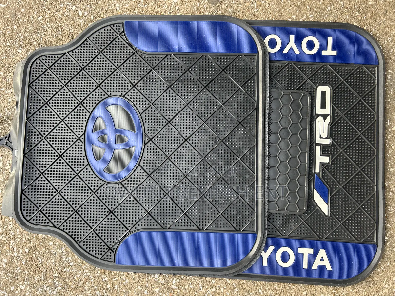 Toyota Floor Mat Blue Black