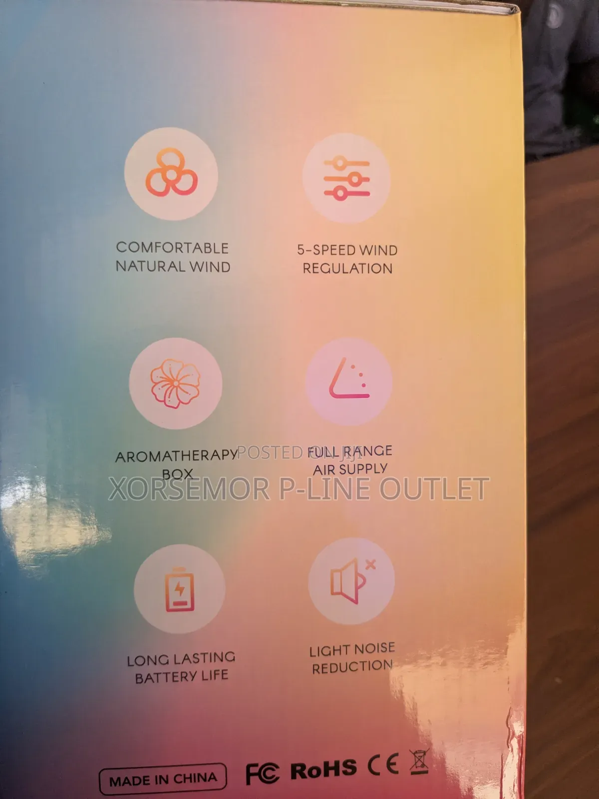 Hand Rechargeable Fan