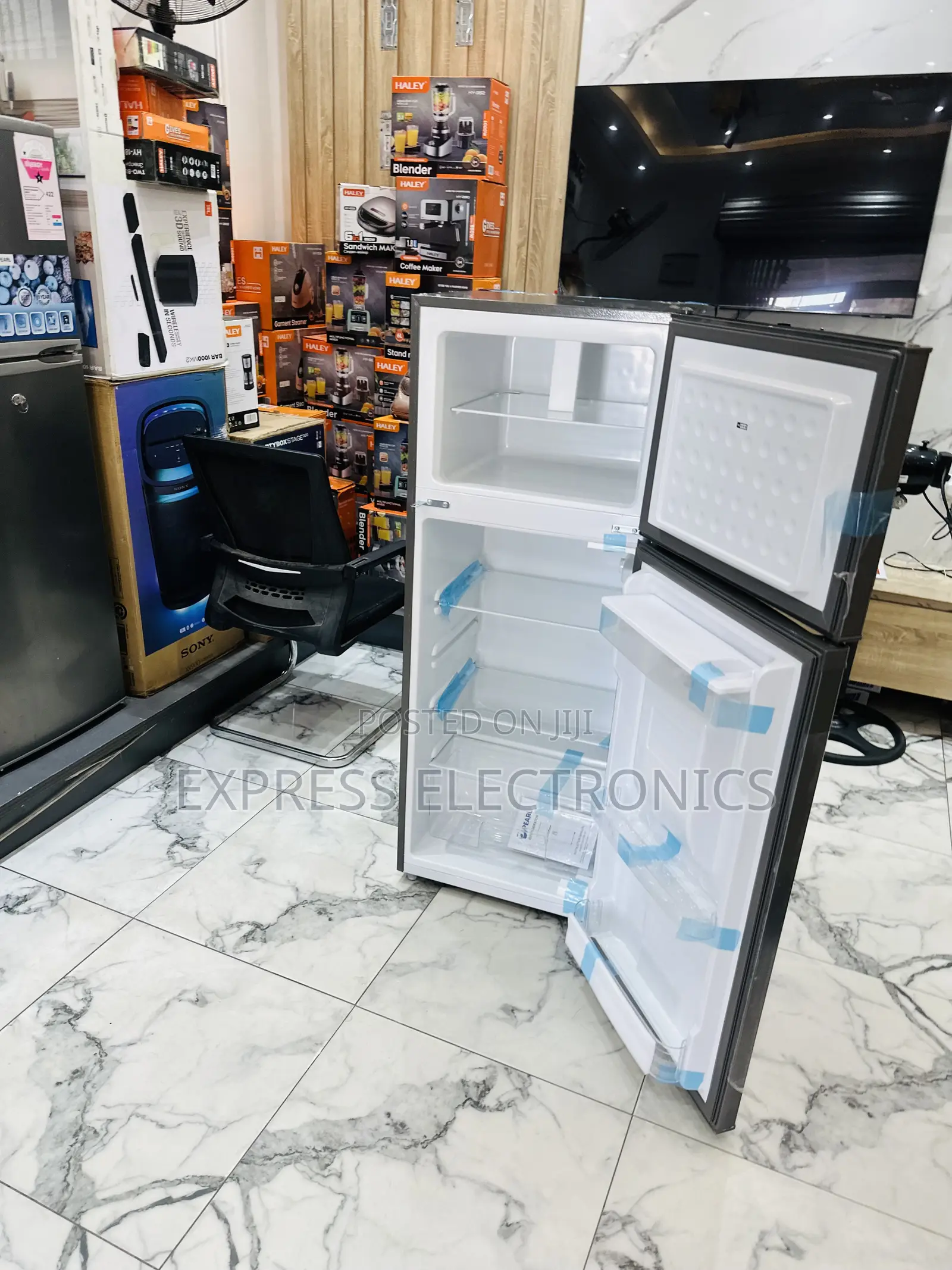 Quick Chill Double Door Fridge Pearl Pf-2521w0-5e 208l