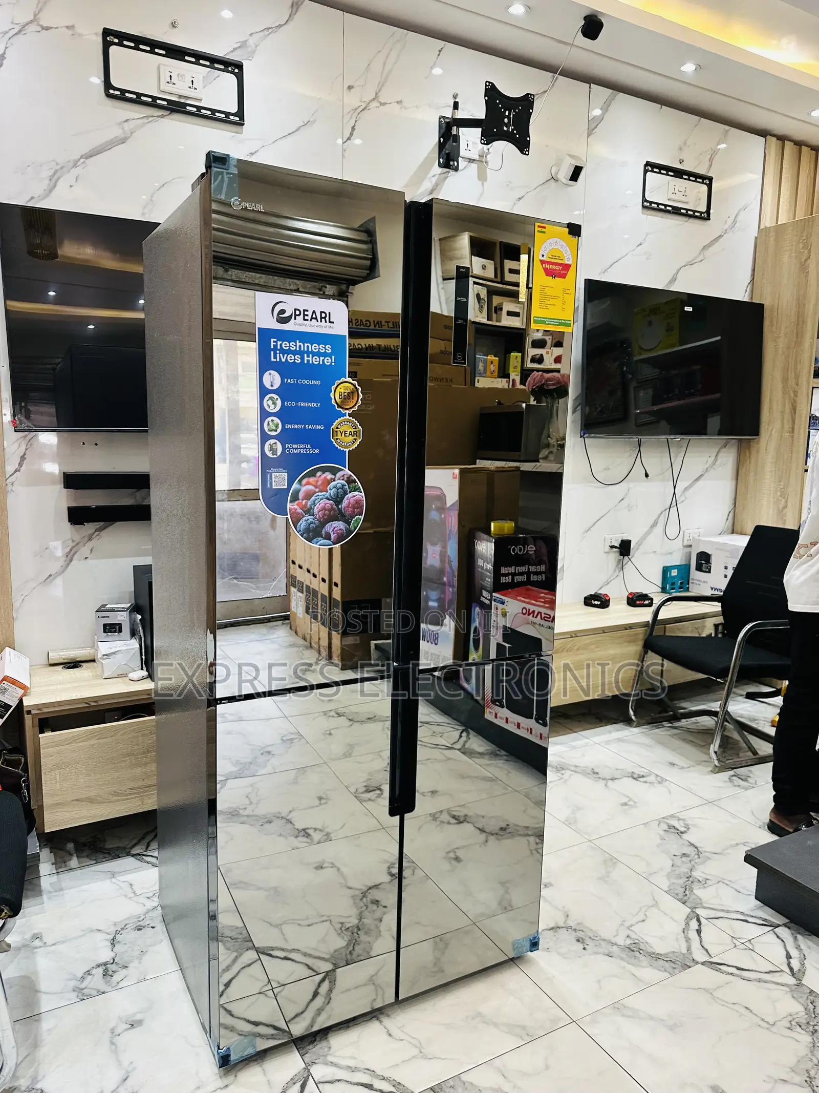Highly Recommended Four Mirror Door Pearl 482l