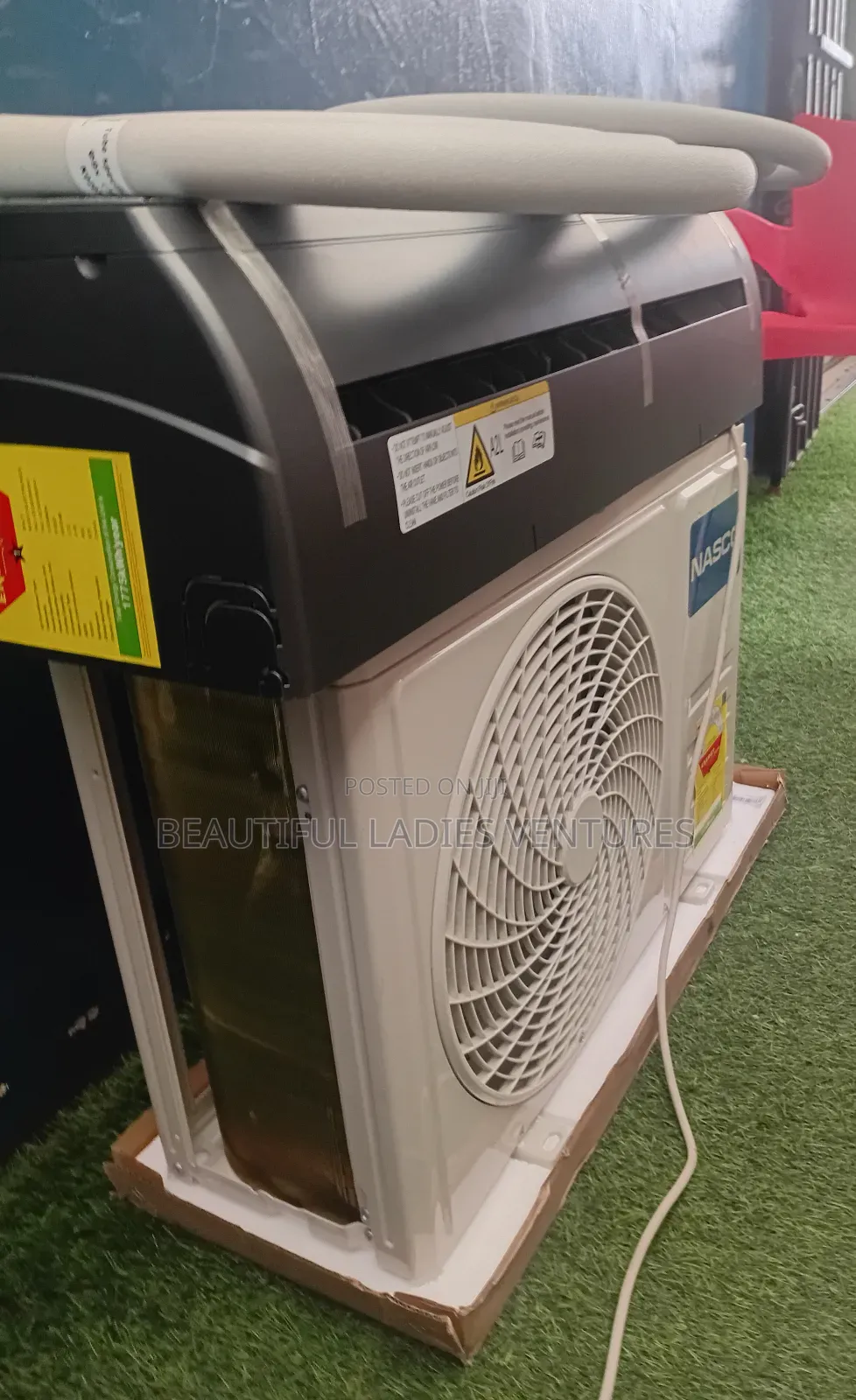 Nasco 1.5hp Air Conditioner – Reliable Comfort for Every Room