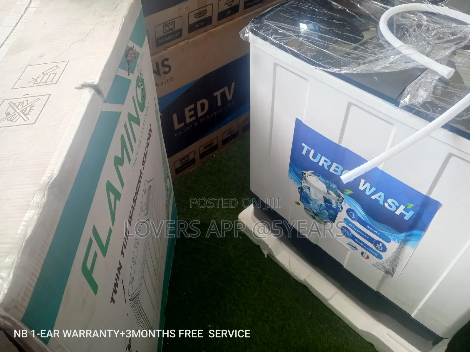 Flamino 12kg Washing Machine ,Powerful Cleaning for Big Loads.