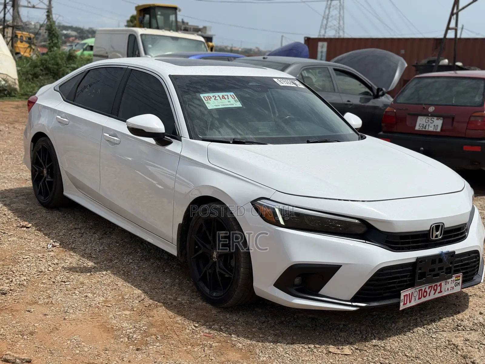 Honda Civic Touring 2022 White