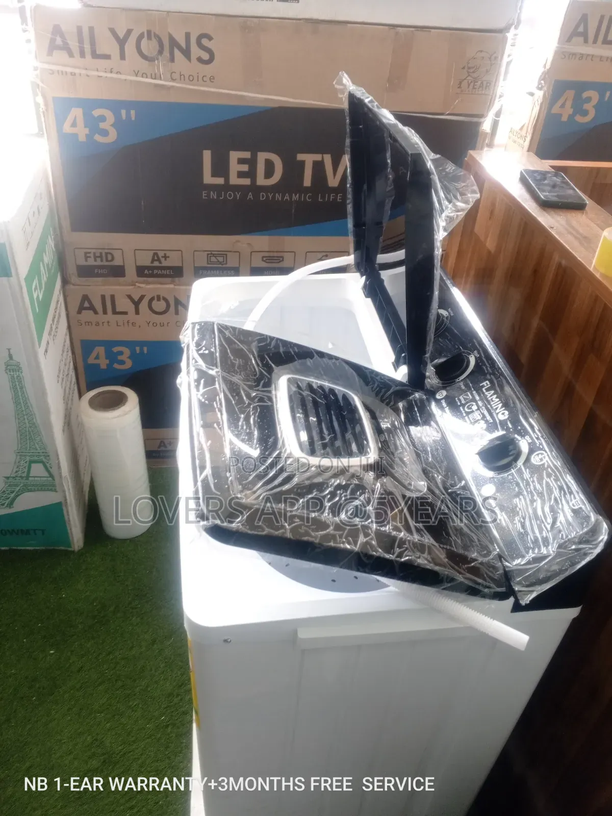 Flamino 12kg Washer ,Powerful Wash,Minimal Effort.