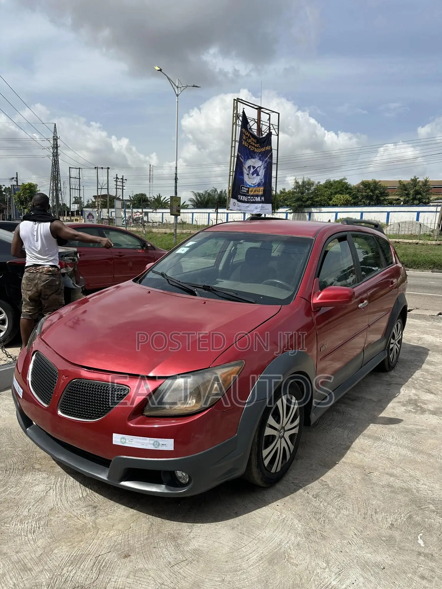 Pontiac Vibe 2007 Red