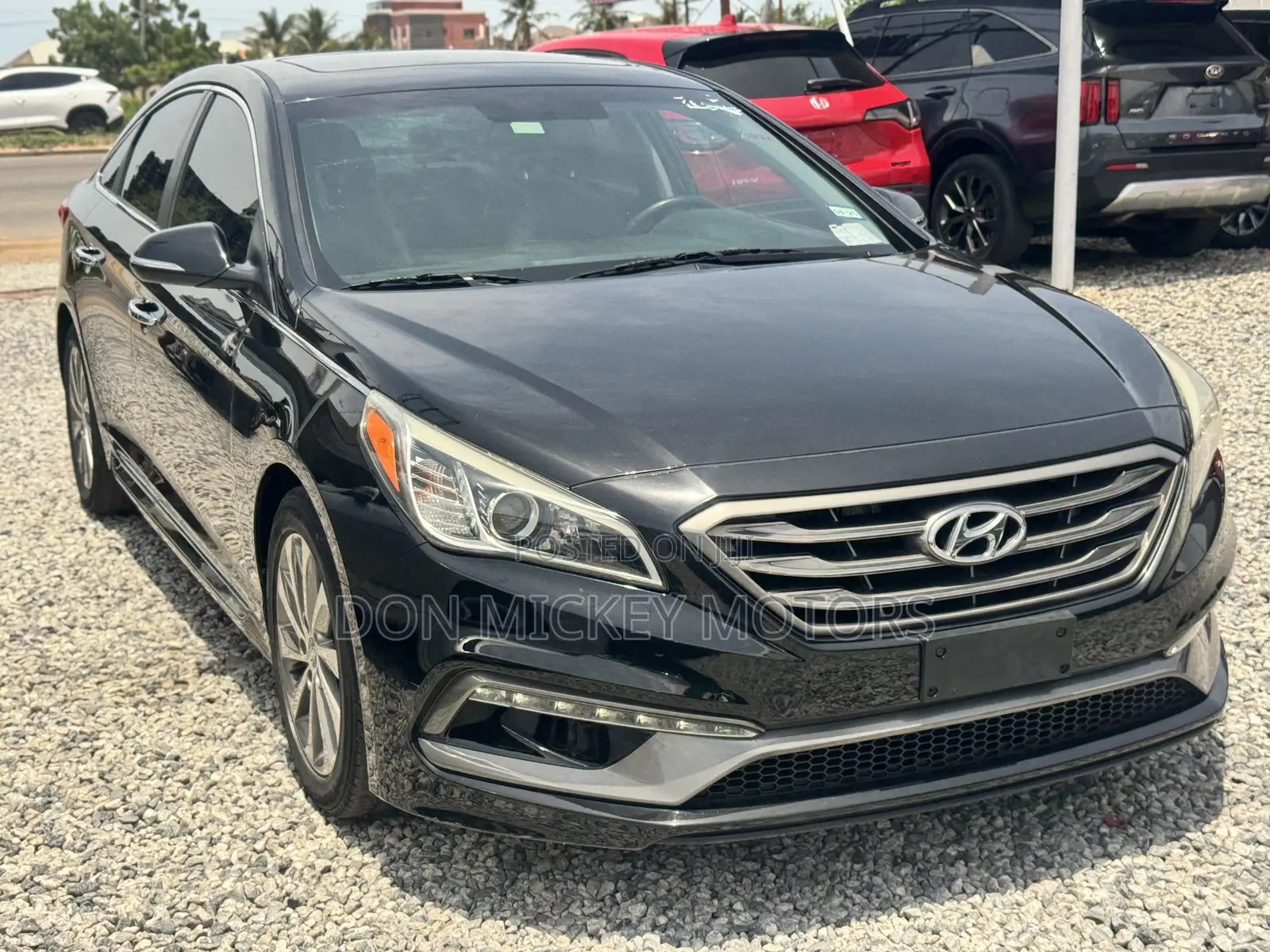 Hyundai Sonata Sport 2.0T Sedan FWD (2.0L 4cyl 6A) 2016 Black