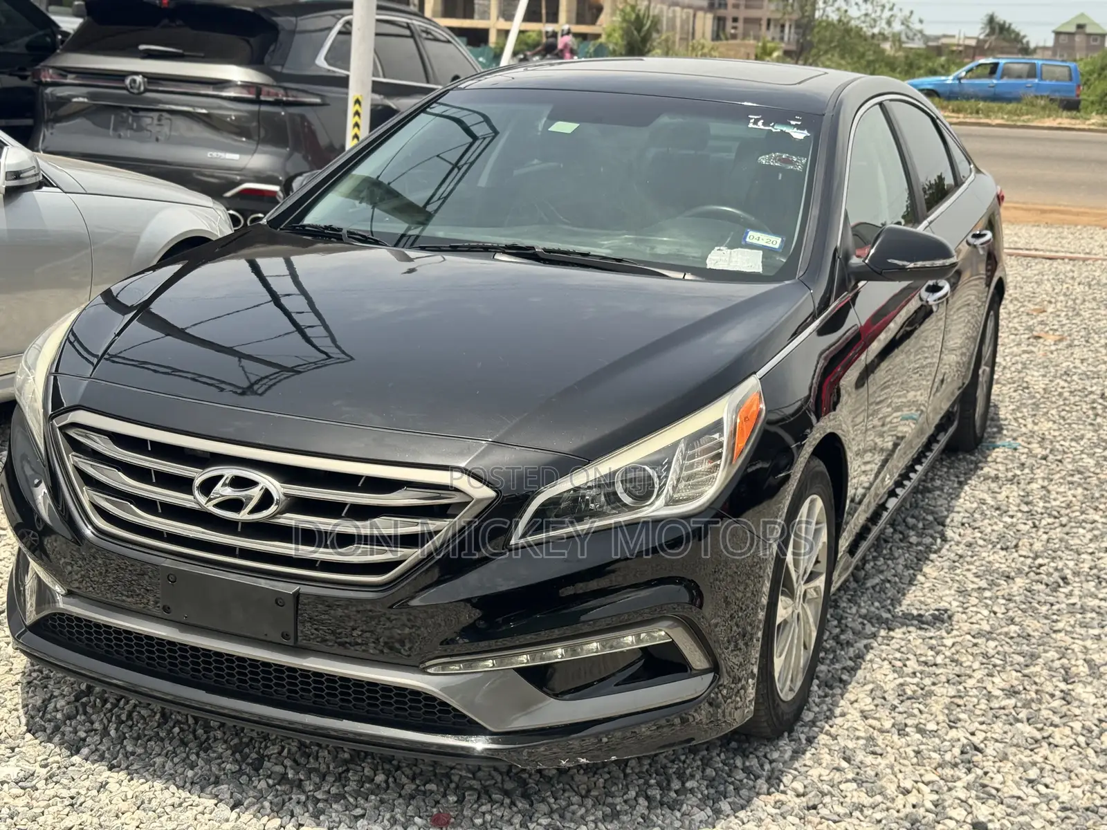 Hyundai Sonata Sport 2.0T Sedan FWD (2.0L 4cyl 6A) 2016 Black