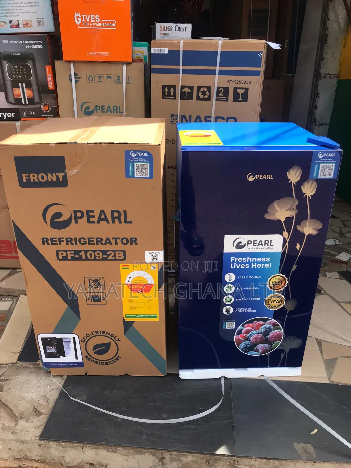 Beautiful Design Pearl 80 Litre Single Door Table Top Refrigerator