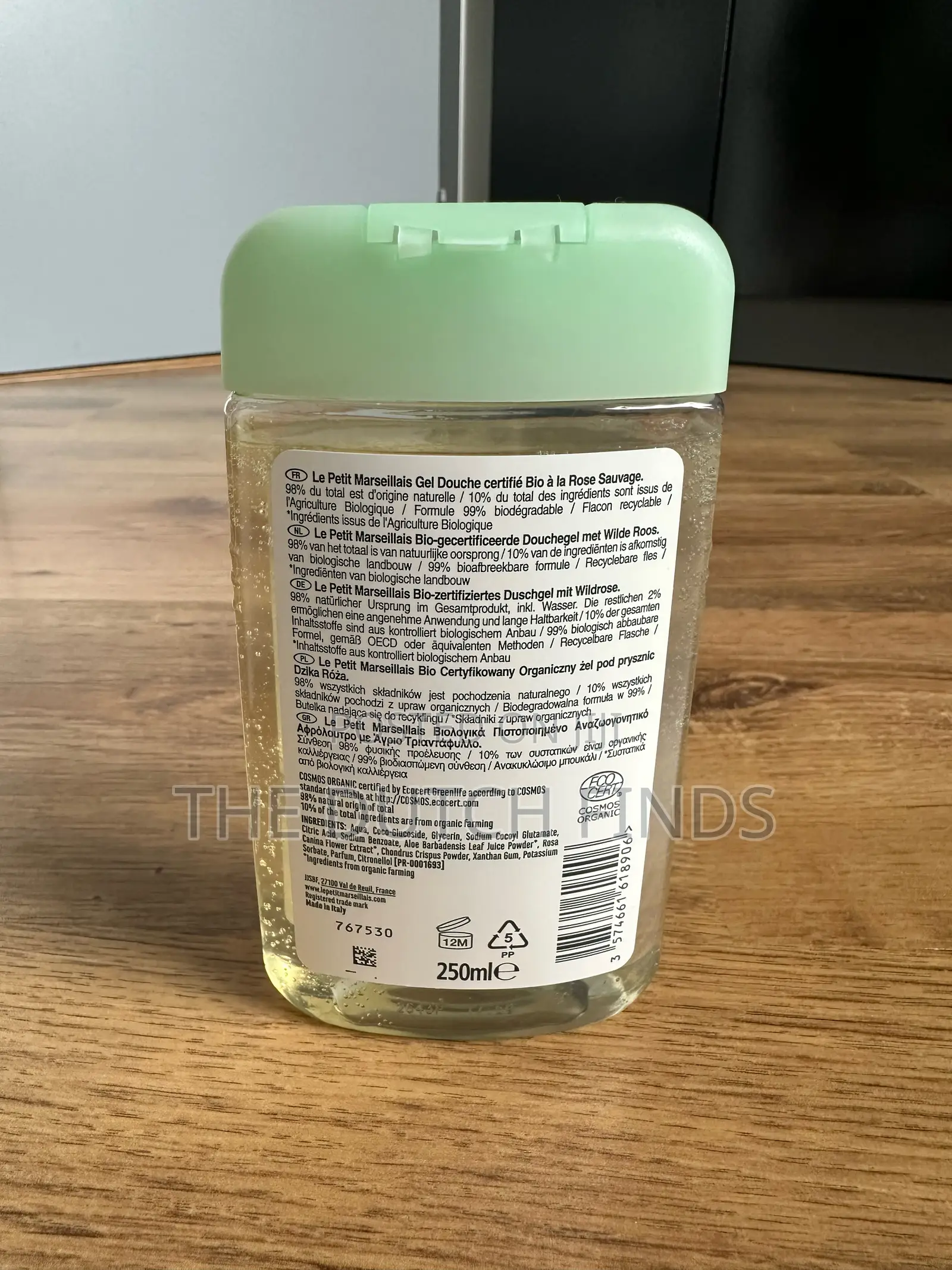 Organic Rose Shower Gel – Natural Refreshing 