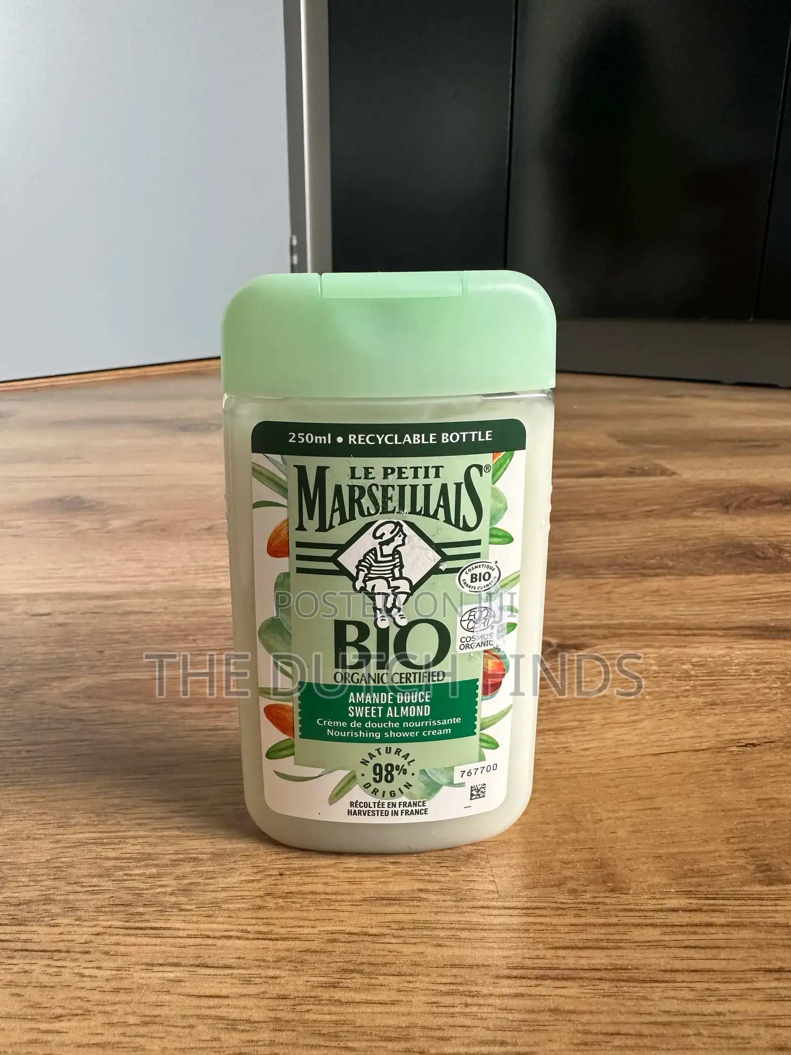 Organic Almond Shower Cream – Soft Nourishing 
