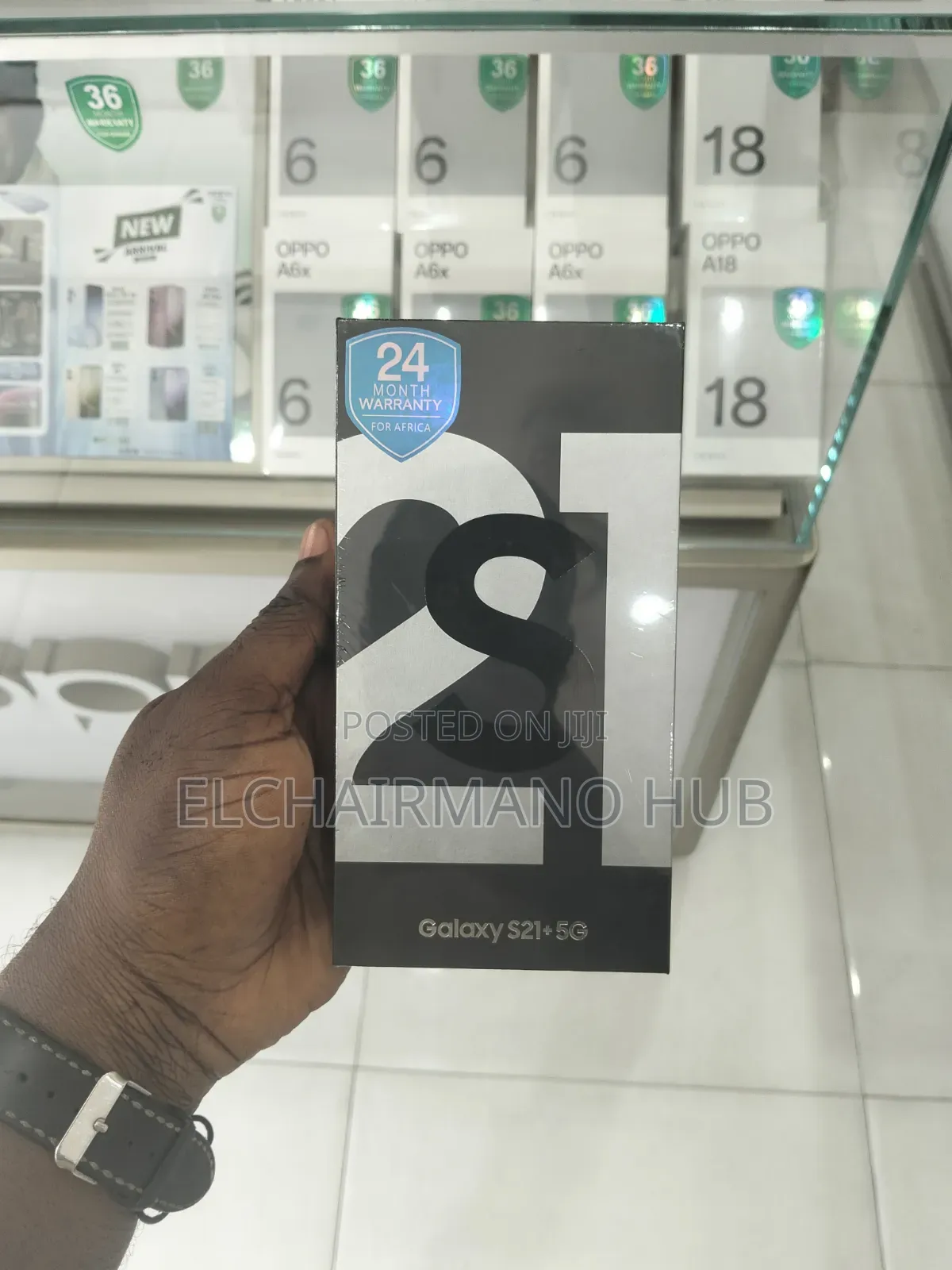 New Samsung Galaxy S21+ 5G 128 GB Black