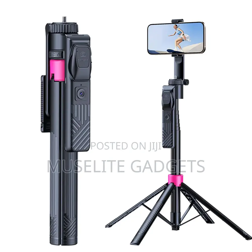 360° Rotation Selfie Stick Tripod - Handheld, Stable, Adjustable