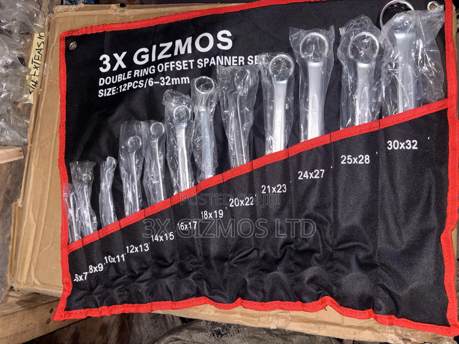 6-32 12pcs Ring Spanners Set