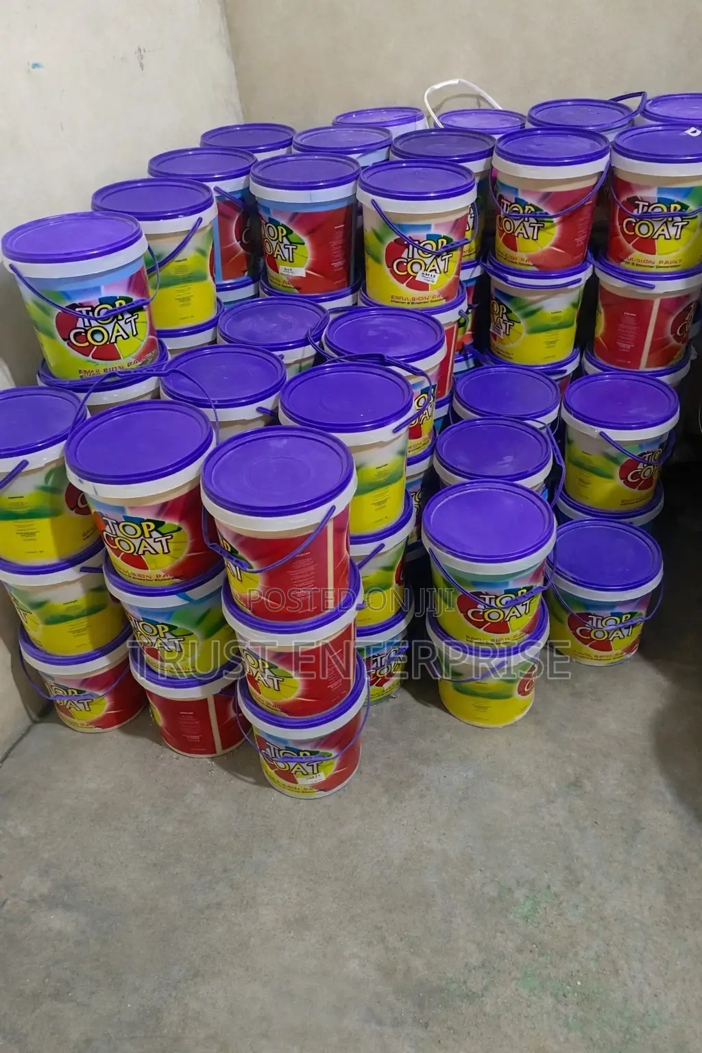 Top Coat Bucket, Oil (Wholesale)