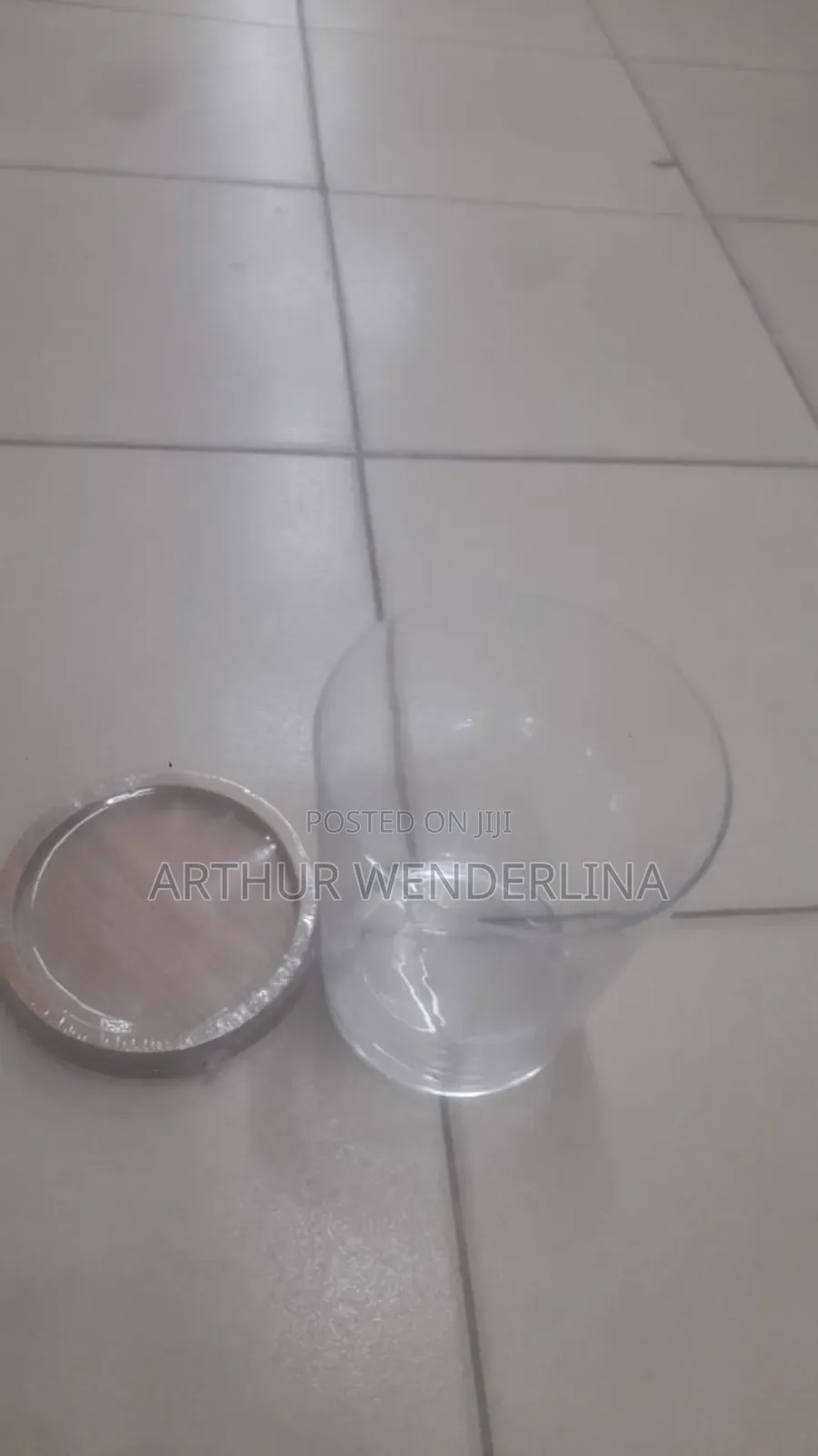 Danny Home Glass Bowl for Ice Cubes