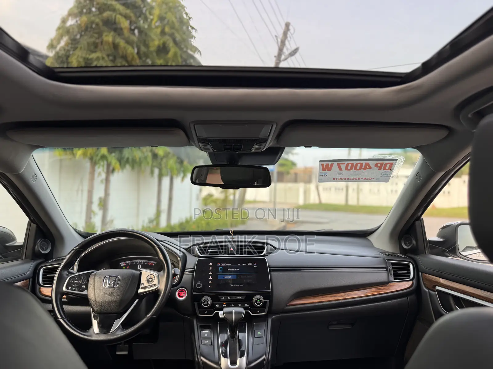 Honda CR-V Touring AWD 2018 Black