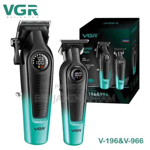 Rechargeable VGR Combo Hair Clippers v-196 996