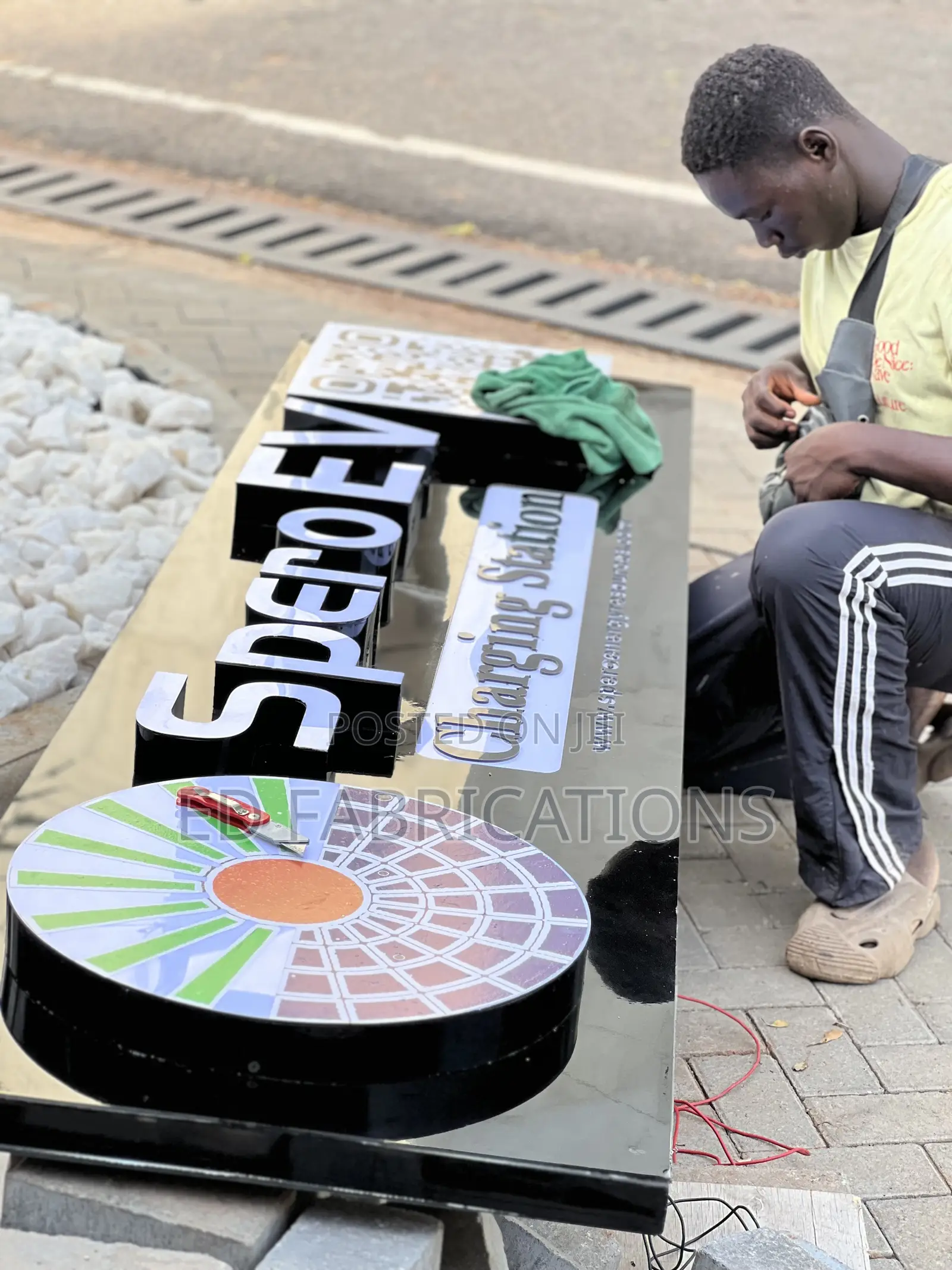 3d Signage With Light