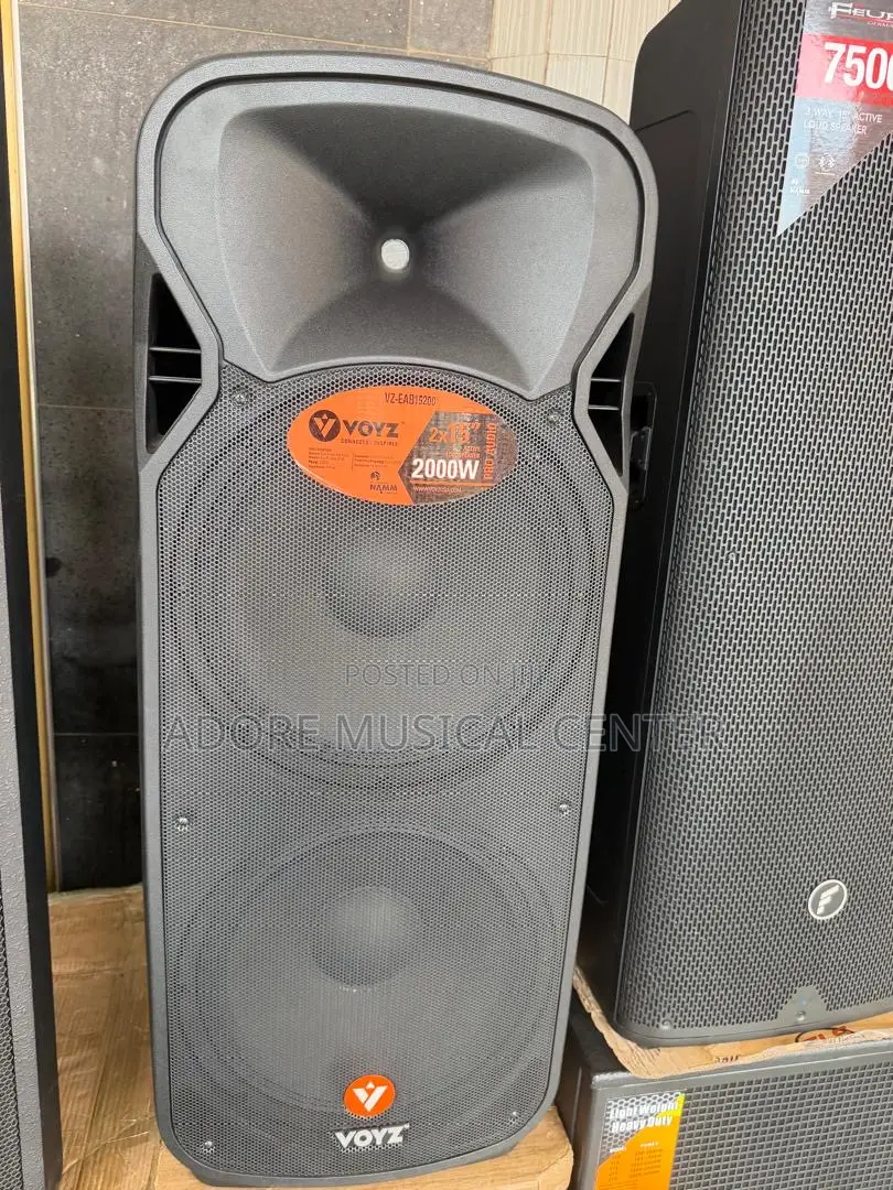 Voyz 2000w Double Rechargeable Speaker