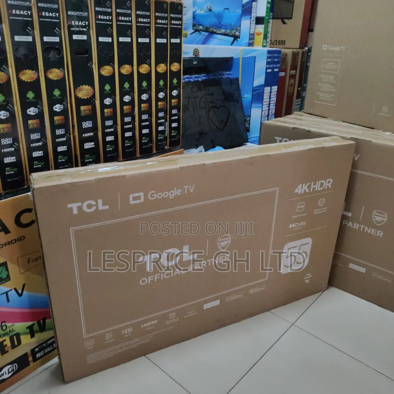 Super Efficient 55'' Google Tv From TCL