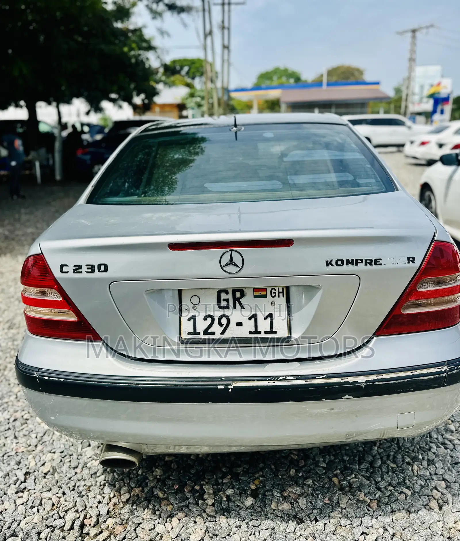 Mercedes-Benz C230 2005 White