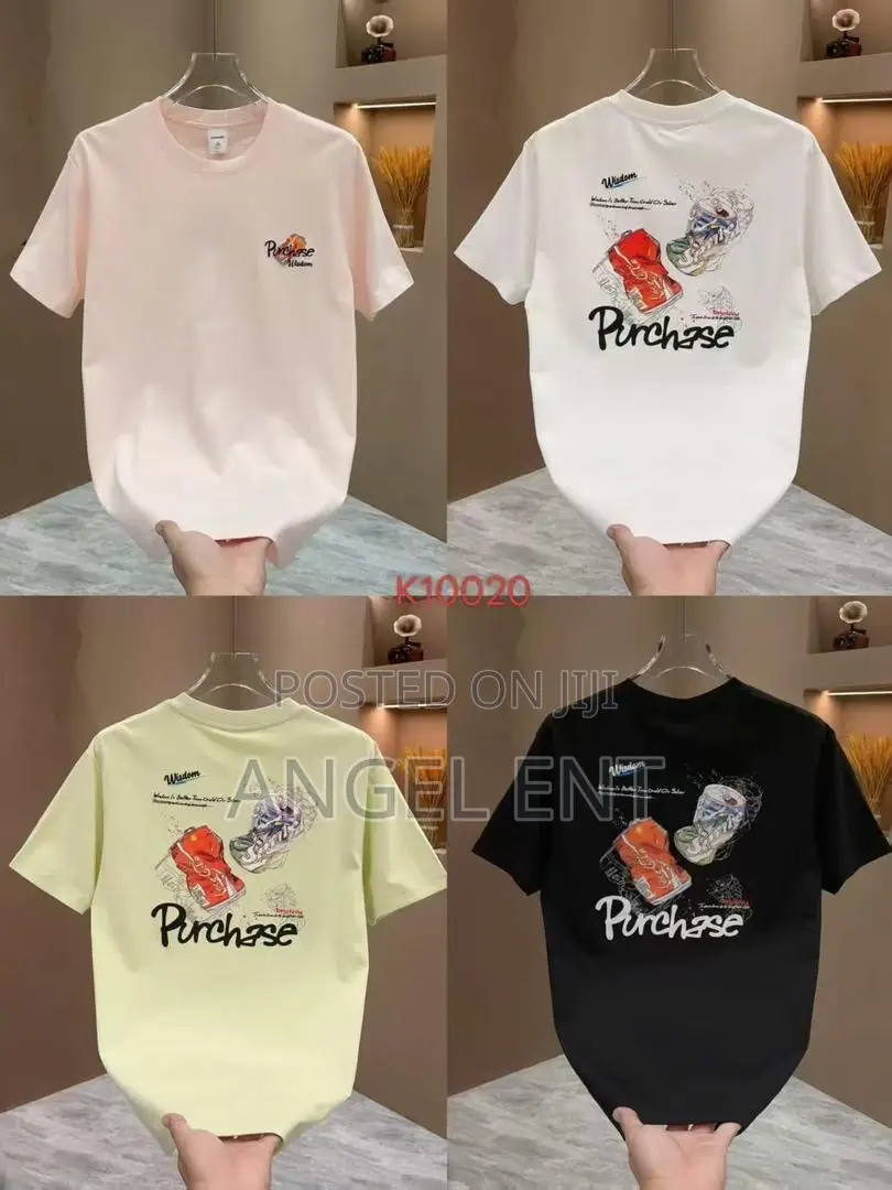 Colourful Graphic Tees Available as Seen (Location: Kumasi)