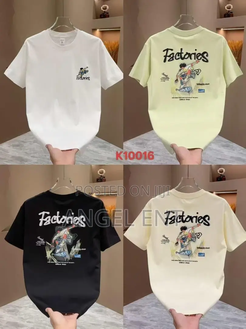 Colourful Graphic Tees Available as Seen (Location: Kumasi)