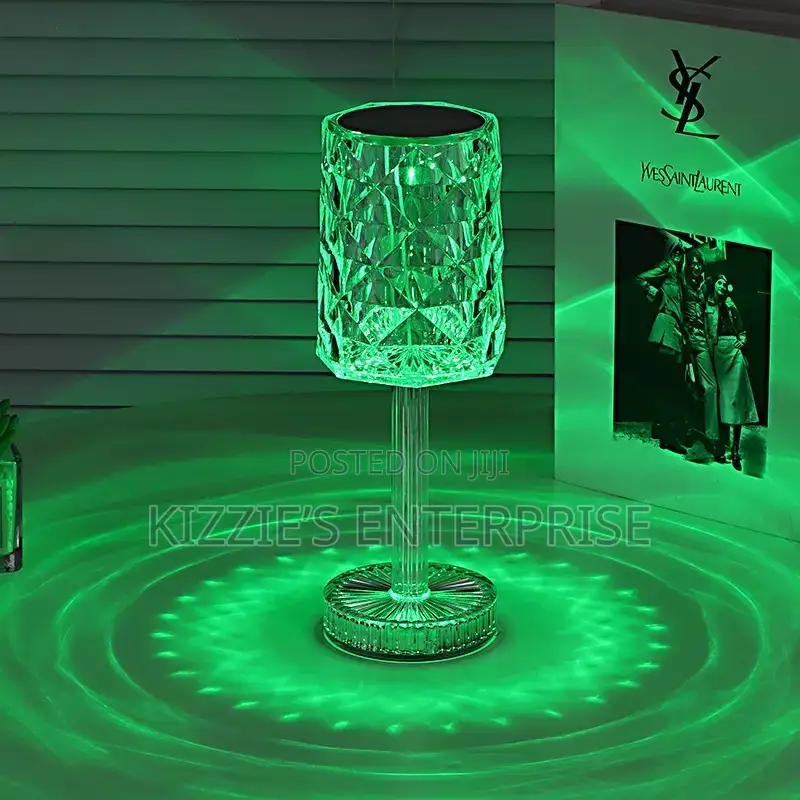 Crystal Table Touch Lamp