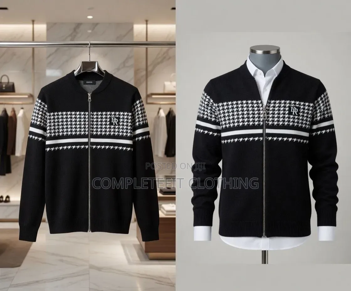 Sweat Shirt With Zip Available in Sizes